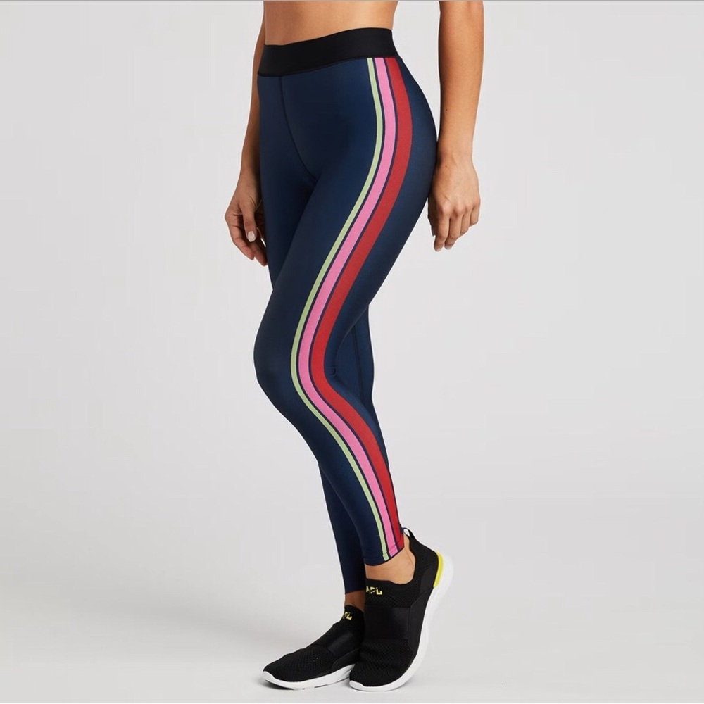 ULTRACOR x SOULCYCLE multi stripe legging